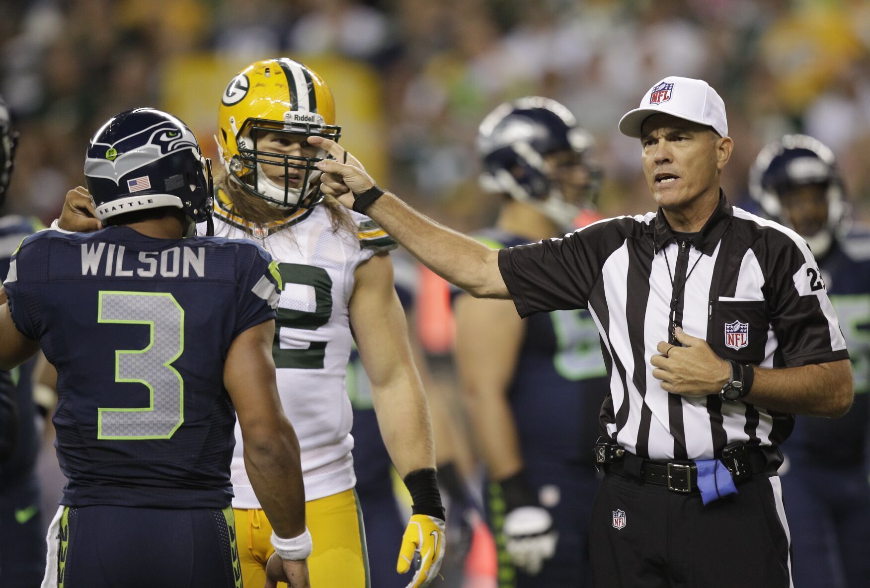 2012: Seahawks beat Packers with disputed 24-yard TD pass by Russell Wilson